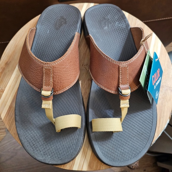 Chaco Men's Playa Pro Loop sandals w/toe loop, arch support - 14 0139 - NIB - Picture 2 of 7